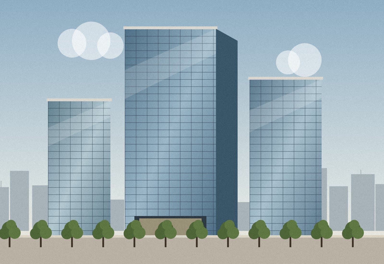 Modern office building representing Current Investor
