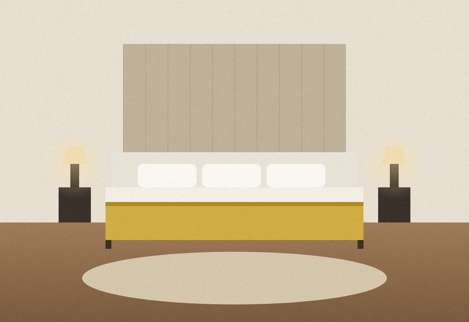 Beautiful interior bedroom